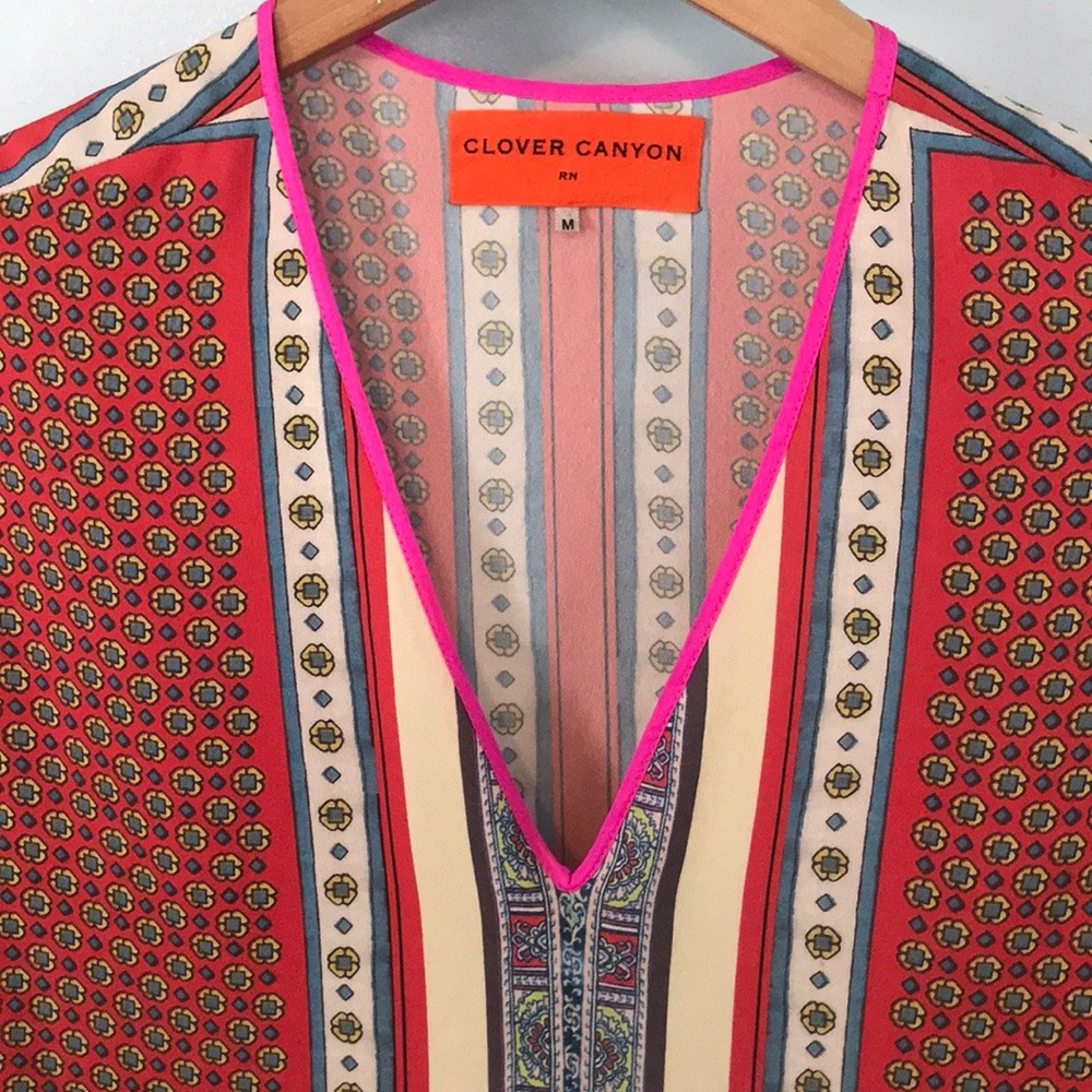 Clover Canyon Mixed Print Sleeveless Dress - Picture 2 of 3